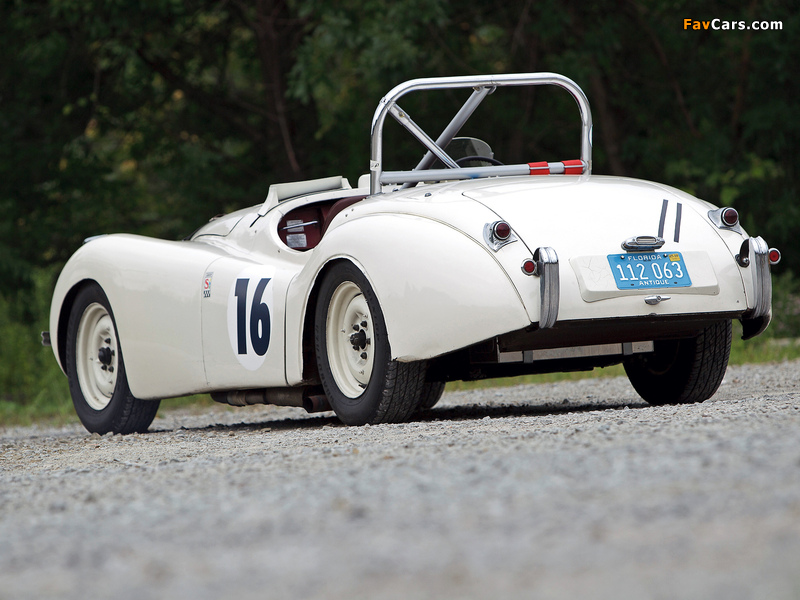 Jaguar XK120 Competition Roadster 1950 photos (800 x 600)