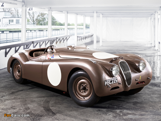 Jaguar XK120 Competition Roadster 1950 pictures (640 x 480)