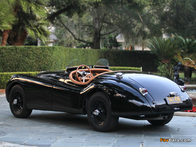 Jaguar XK120 M Roadster 1951–54 photos (640 x 480)