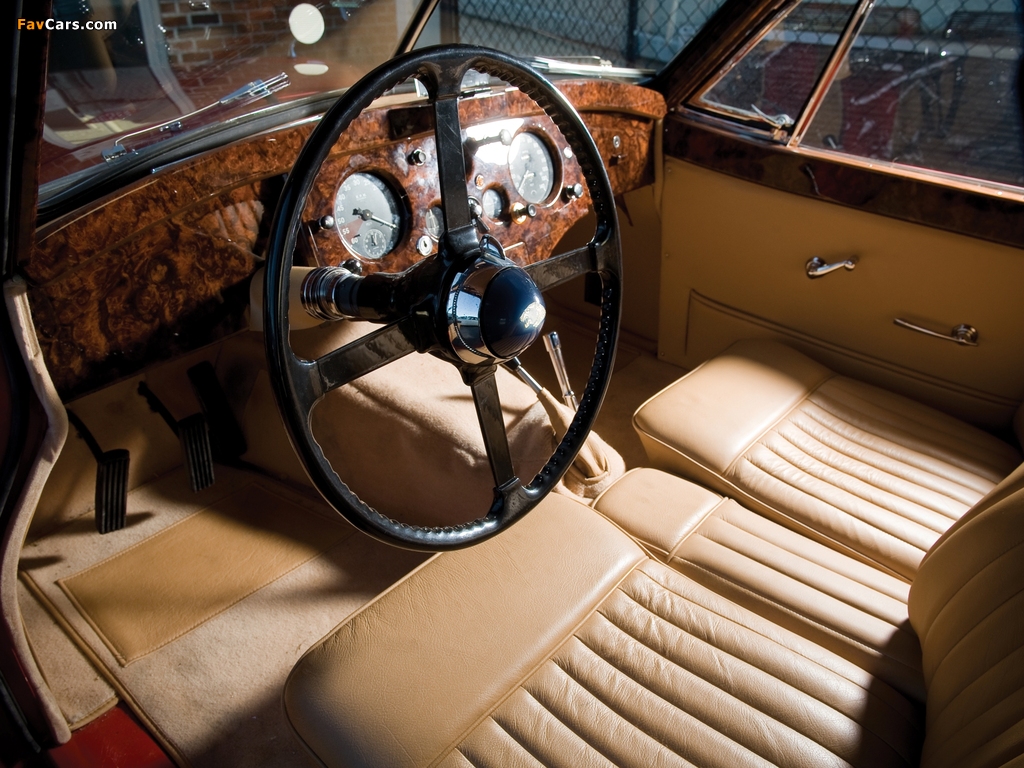 Jaguar XK120 Drophead Coupe 1953–54 wallpapers (1024 x 768)