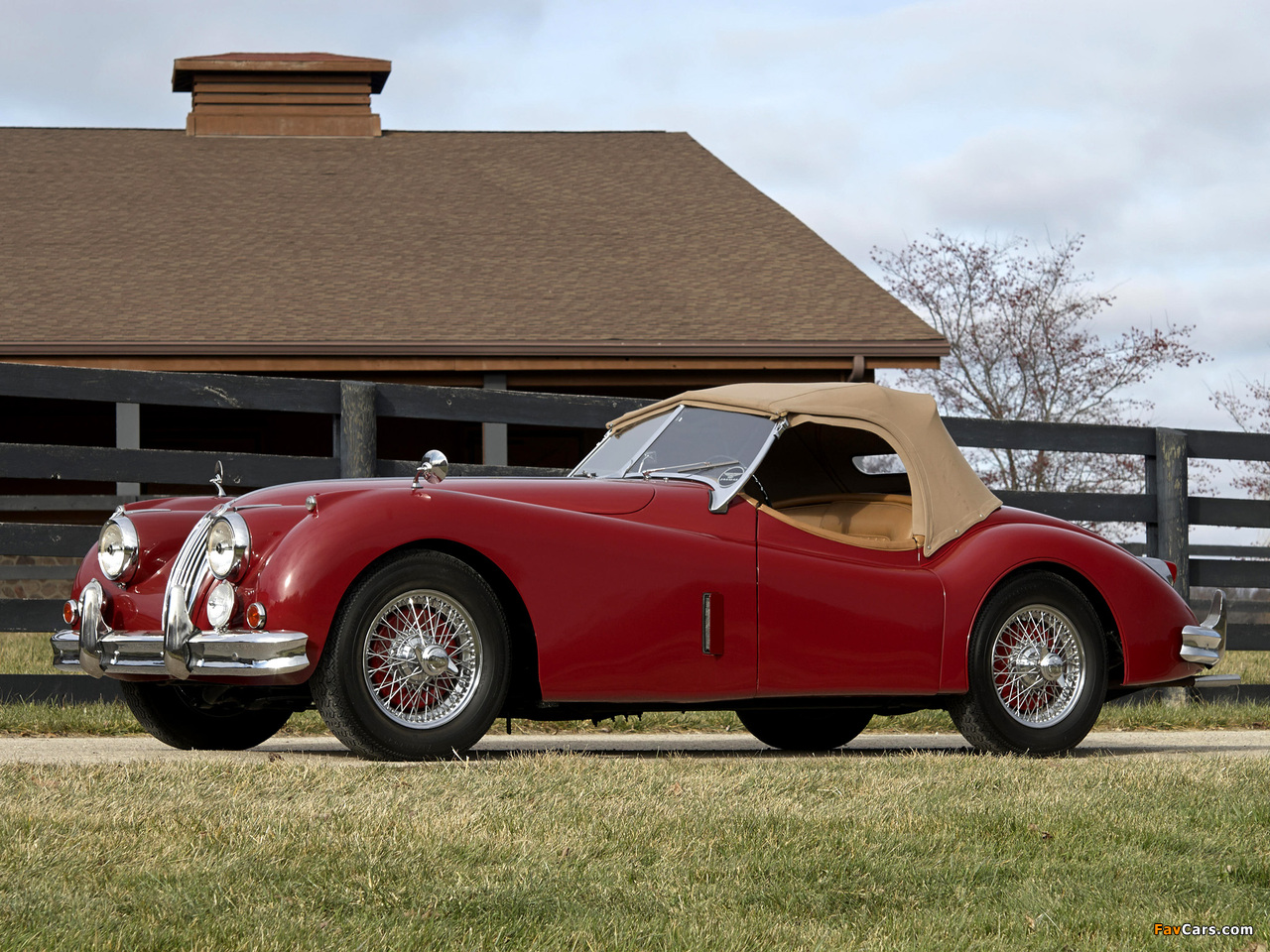 Jaguar XK140 Roadster 1954–57 images (1280 x 960)