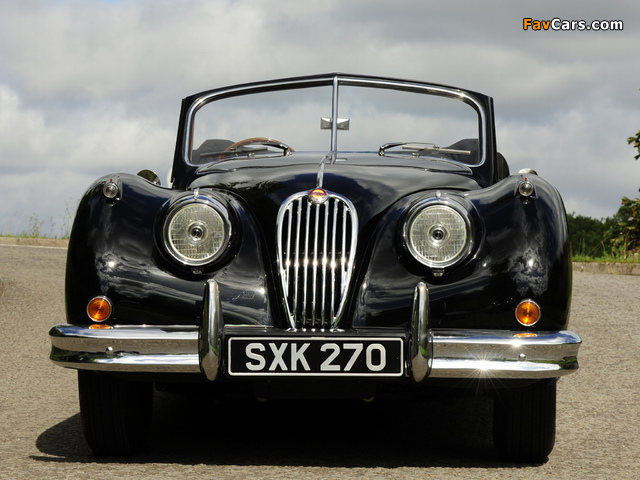 Jaguar XK140 Drophead Coupe 1954–57 pictures (640 x 480)