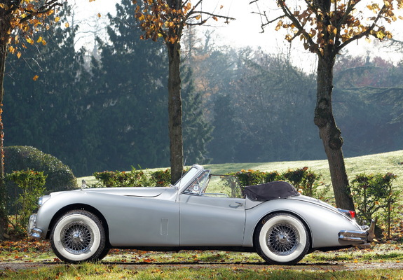 Jaguar XK140 Drophead Coupe 1954–57 wallpapers