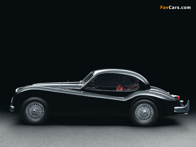 Jaguar XK140 Fixed Head Coupe 1954–57 wallpapers (640 x 480)