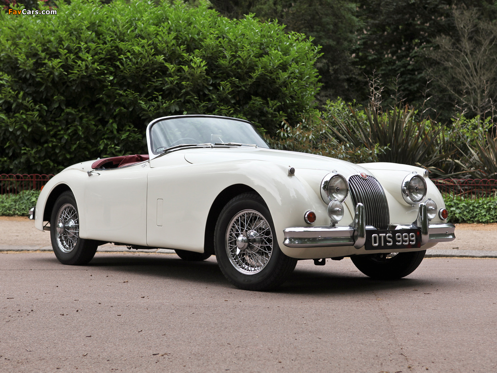 Jaguar XK150 S Roadster UK-spec 1958–60 wallpapers (1024 x 768)