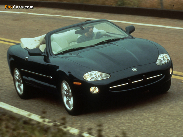 Jaguar XK8 Convertible 1996–2002 images (640 x 480)