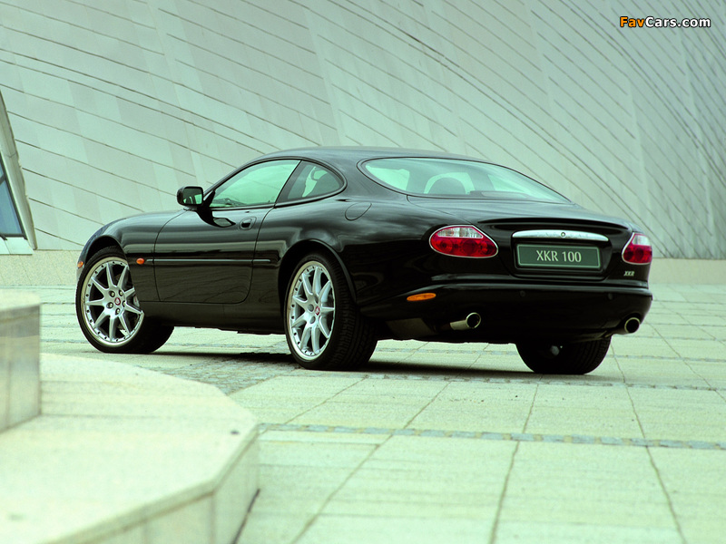 Jaguar XKR 100 Coupe 2002 photos (800 x 600)