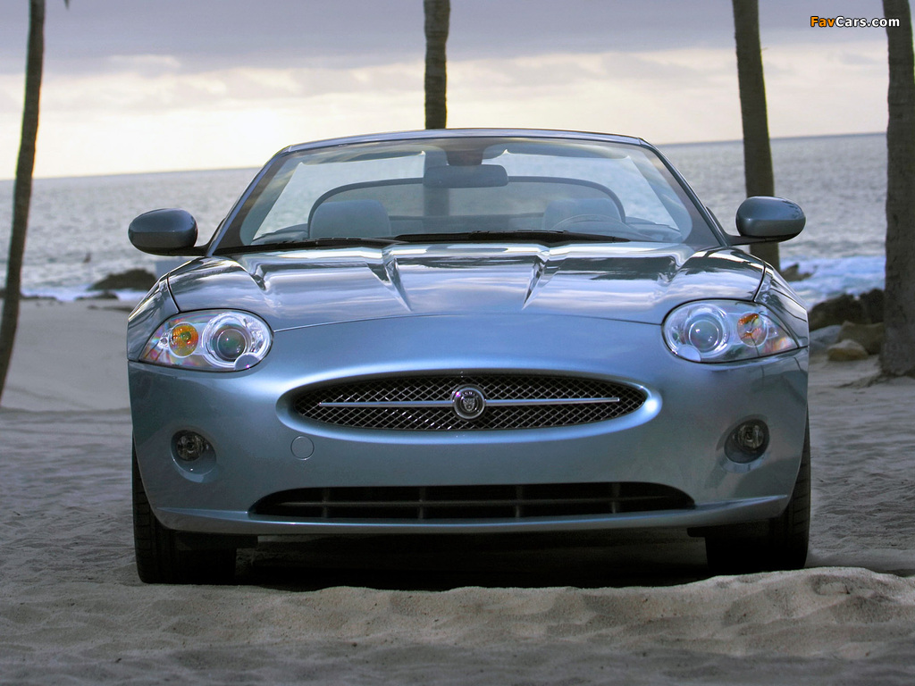 Jaguar XK Convertible 2006–09 images (1024 x 768)