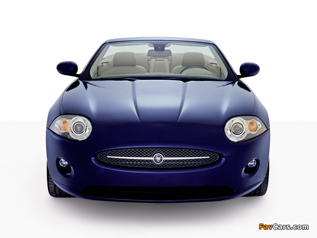 Jaguar XK Convertible 2006–09 pictures (640 x 480)