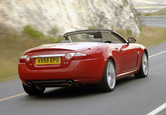 Jaguar XK Convertible 2006–09 wallpapers