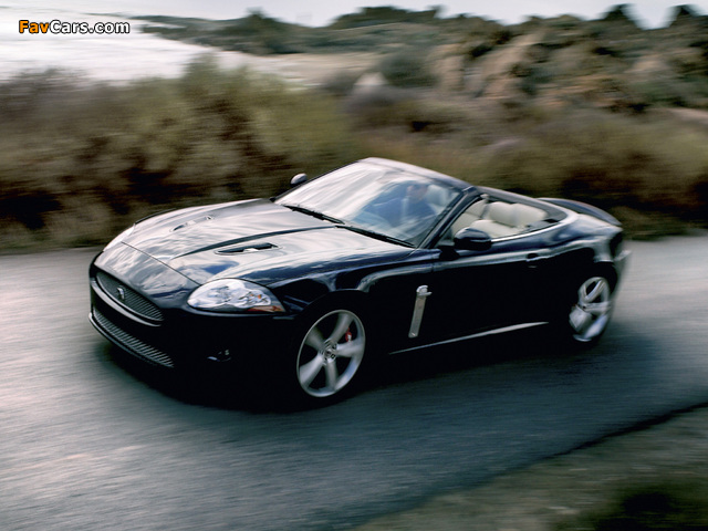 Jaguar XKR Portfolio Convertible 2007 images (640 x 480)