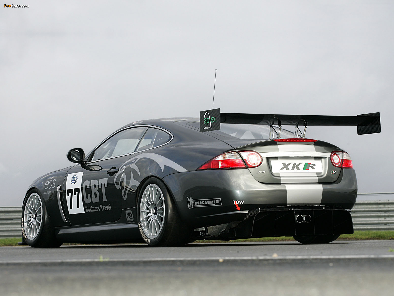 Jaguar XKR GT3 2007 photos (1600 x 1200)