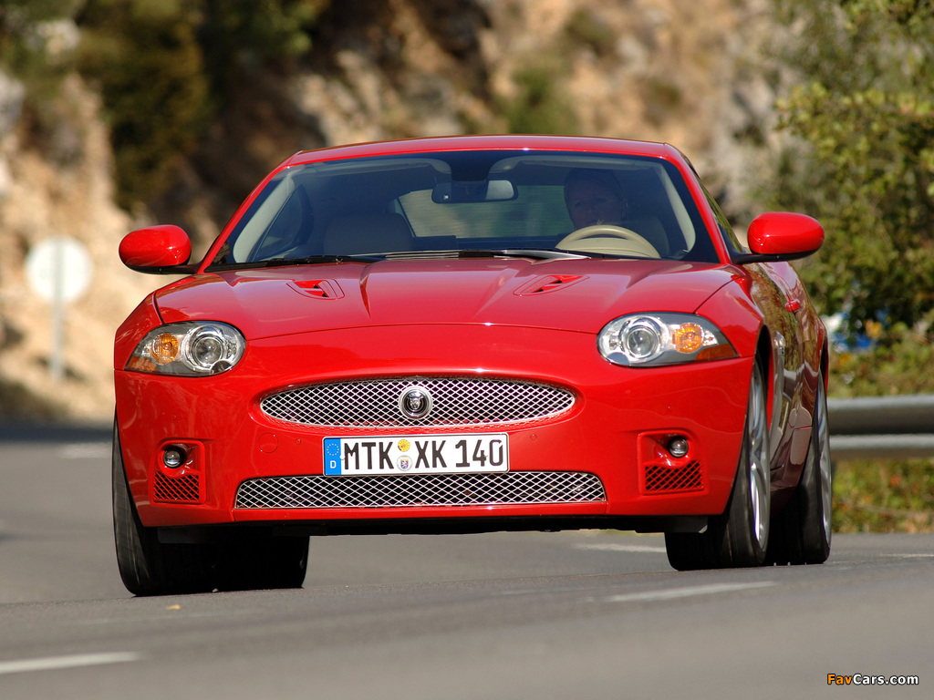 Jaguar XKR Coupe 2007–09 pictures (1024 x 768)