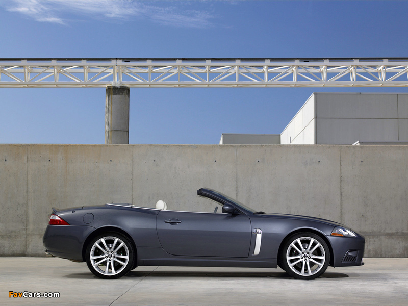 Jaguar XKR Convertible 2007–09 pictures (800 x 600)