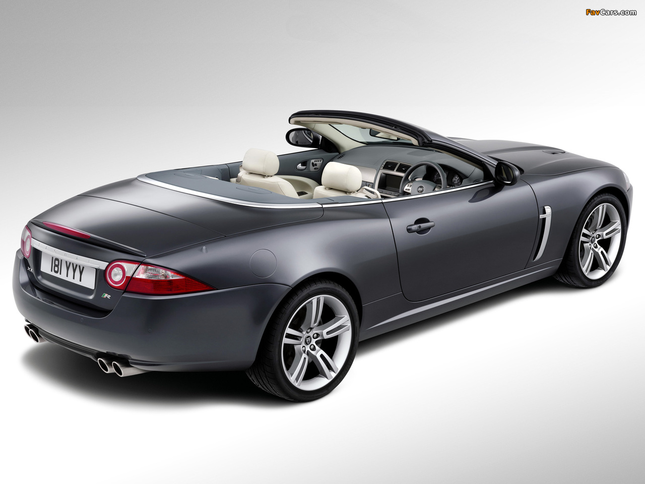 Jaguar XKR Convertible 2007–09 wallpapers (1280 x 960)