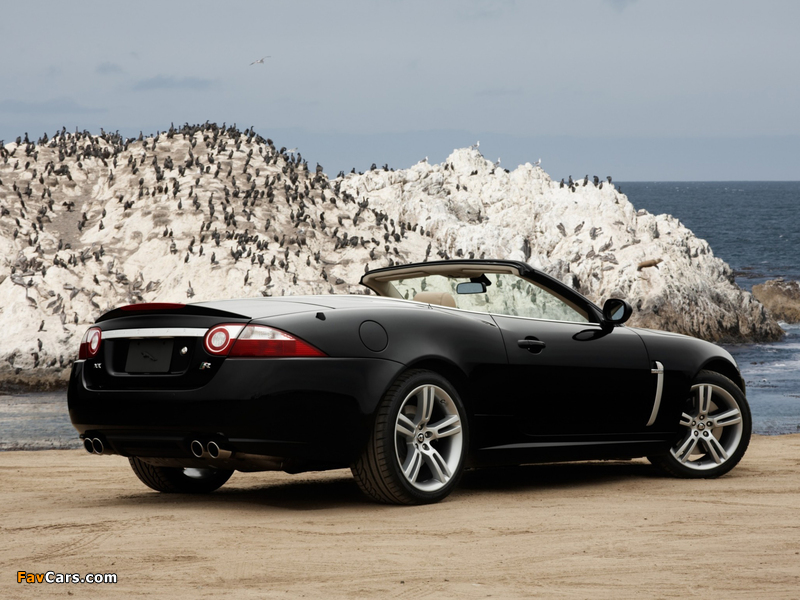 Jaguar XKR Convertible 2007–09 wallpapers (800 x 600)