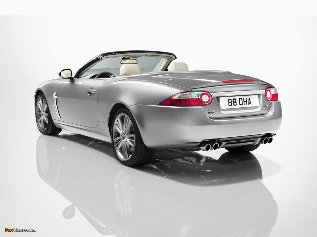 Jaguar XKR Portfolio Convertible 2008 wallpapers (1024 x 768)