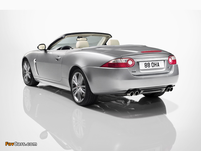 Jaguar XKR Portfolio Convertible 2008 wallpapers (640 x 480)