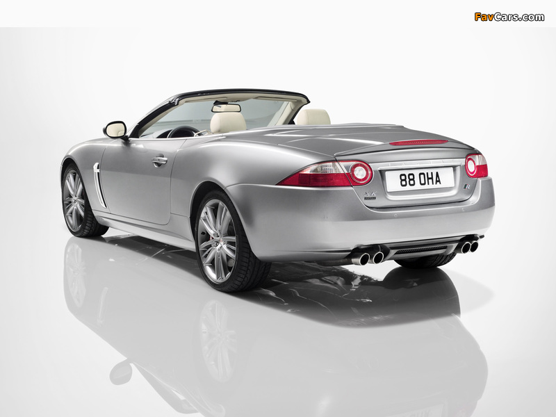 Jaguar XKR Portfolio Convertible 2008 wallpapers (800 x 600)