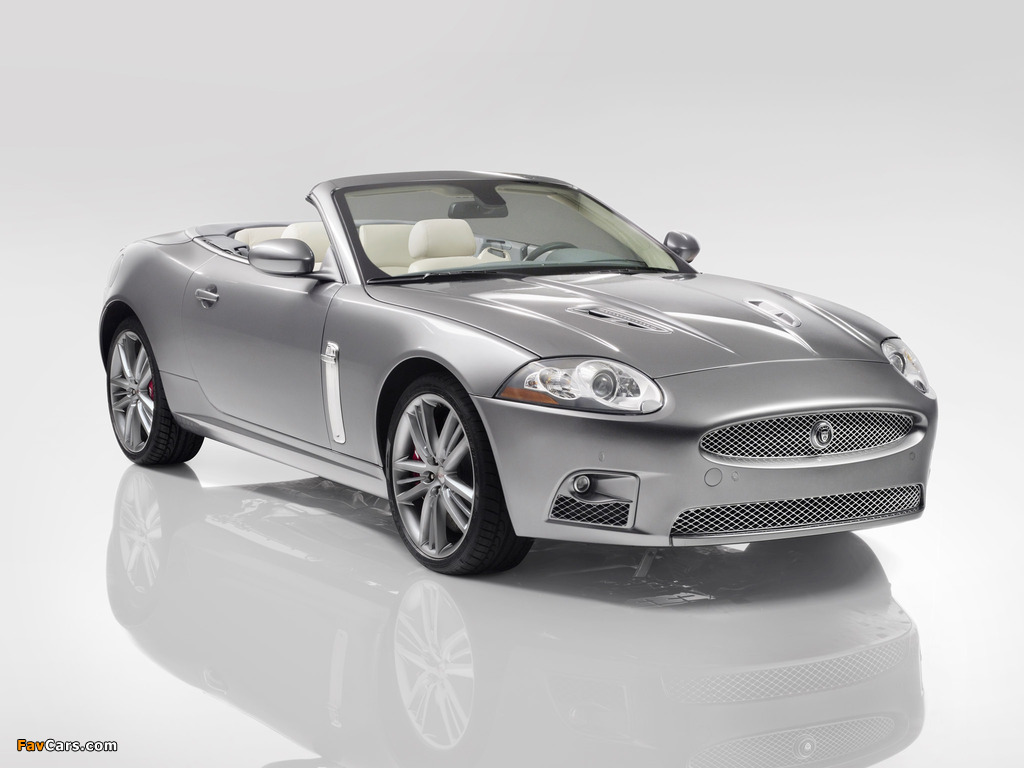 Jaguar XKR Portfolio Convertible 2008 wallpapers (1024 x 768)