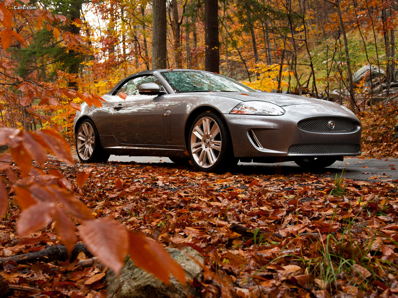 Jaguar XKR Convertible US-spec 2009–11 photos (1280 x 960)