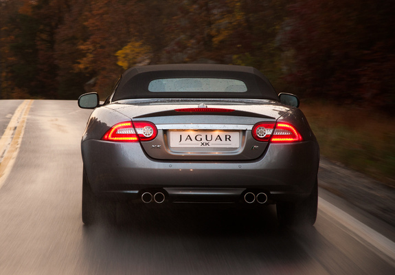 Jaguar XKR Convertible US-spec 2009–11 photos