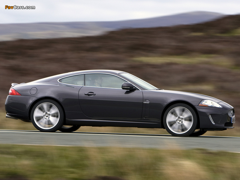 Jaguar XK Coupe UK-spec 2009–11 photos (800 x 600)