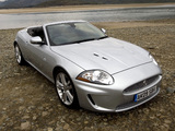 Jaguar XKR Convertible UK-spec 2009–11 pictures