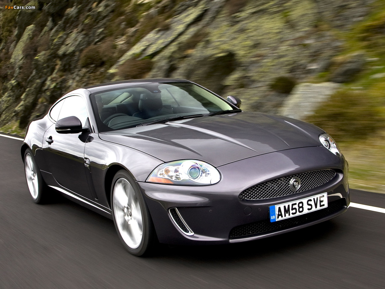 Jaguar XK Coupe UK-spec 2009–11 wallpapers (1280 x 960)