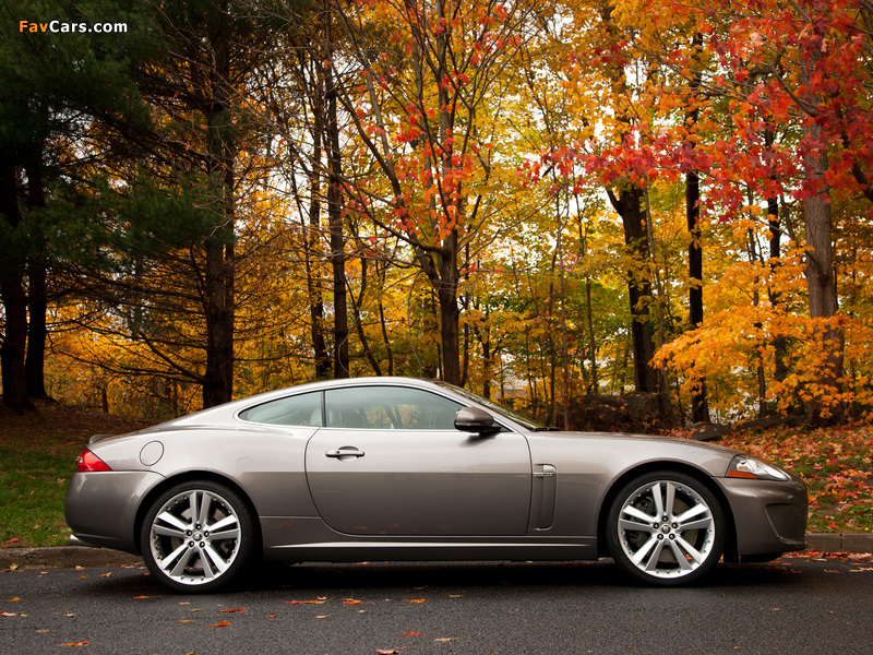 Jaguar XK Coupe US-spec 2009–11 wallpapers (800 x 600)