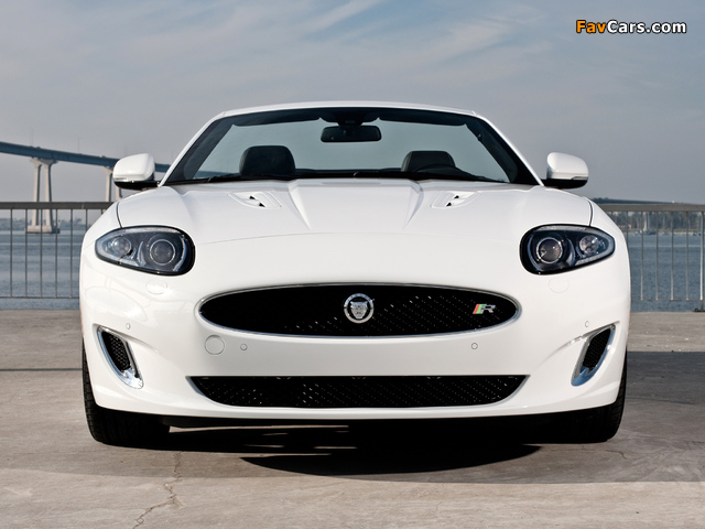 Jaguar XKR Convertible US-spec 2011 images (640 x 480)