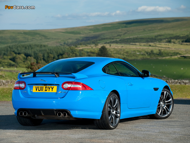 Jaguar XKR-S UK-spec 2011 wallpapers (640 x 480)