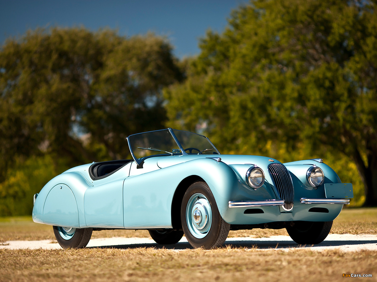 Photos of Jaguar XK120 Alloy Roadster 1948–50 (1280 x 960)