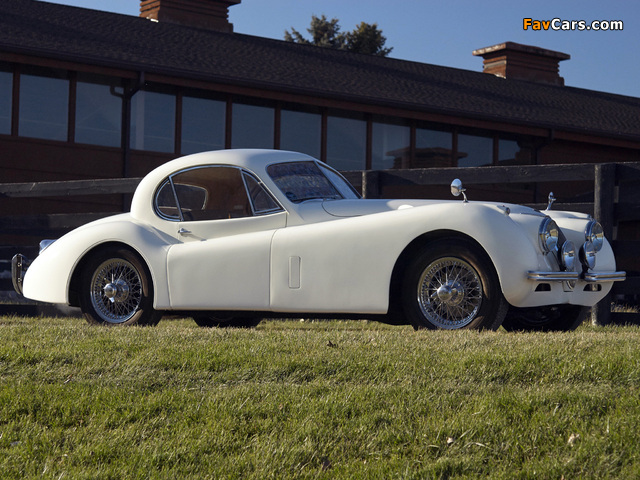 Photos of Jaguar XK120 Fixed Head Coupe 1951–54 (640 x 480)