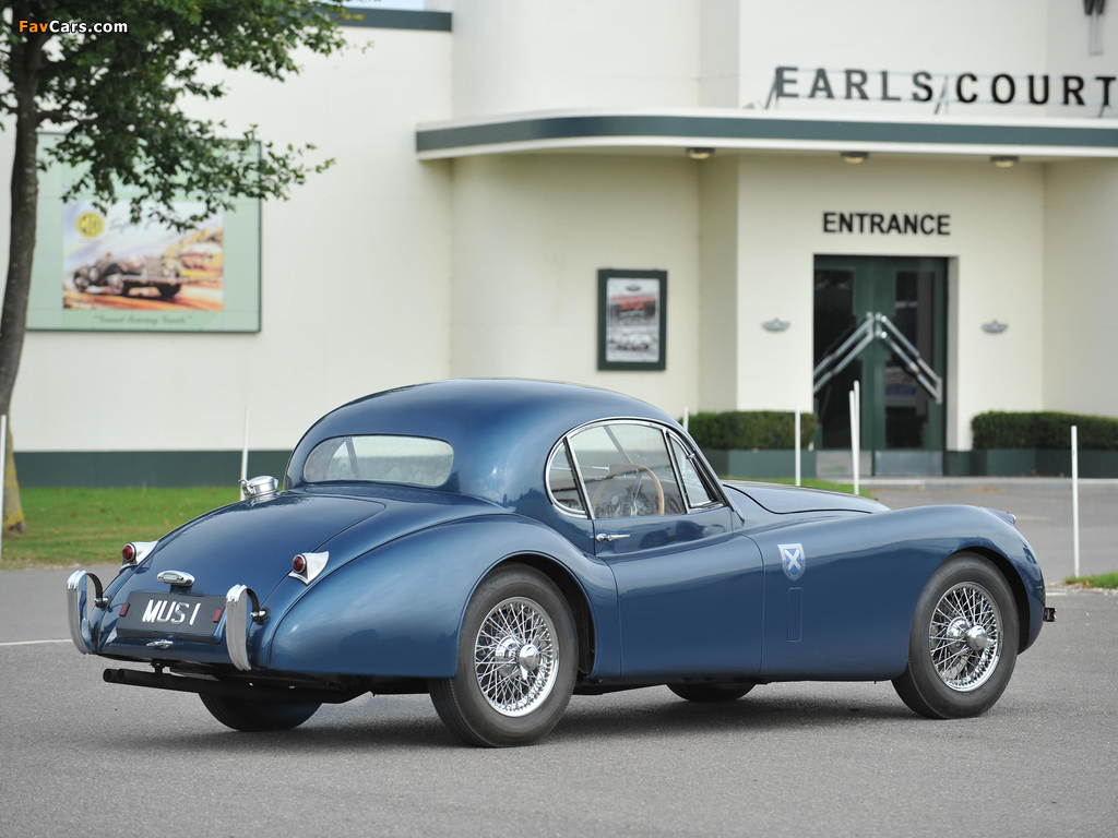 Photos of Jaguar XK120 Fixed Head Coupe UK-spec 1951–54 (1024 x 768)