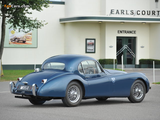 Photos of Jaguar XK120 Fixed Head Coupe UK-spec 1951–54 (640 x 480)