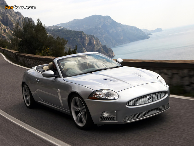 Photos of Jaguar XKR Convertible 2007–09 (640 x 480)