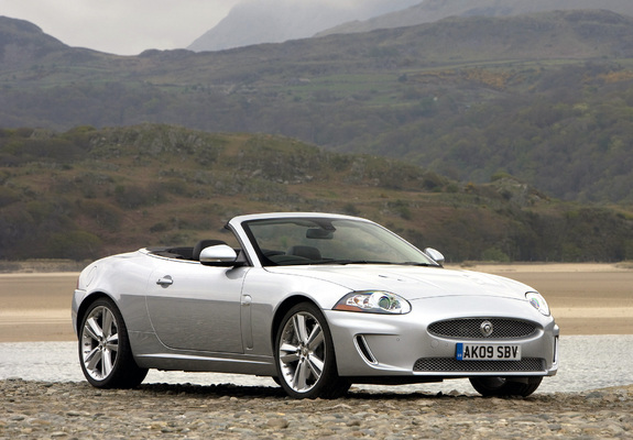 Photos of Jaguar XKR Convertible UK-spec 2009–11