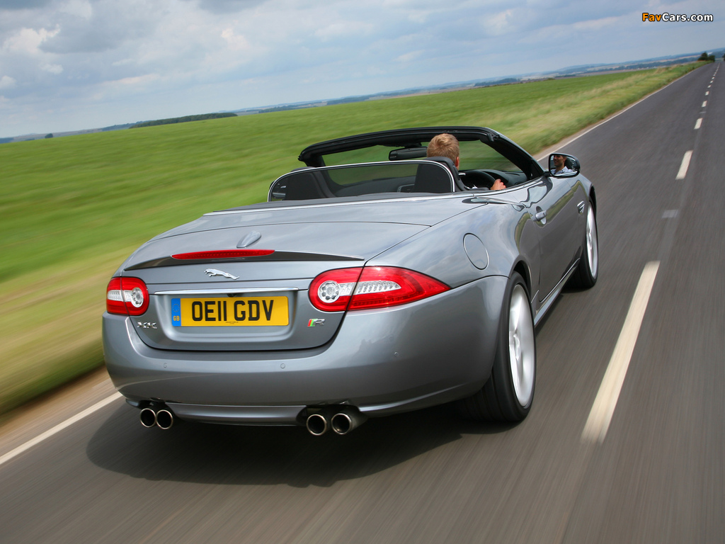 Photos of Jaguar XKR Convertible UK-spec 2011 (1024 x 768)
