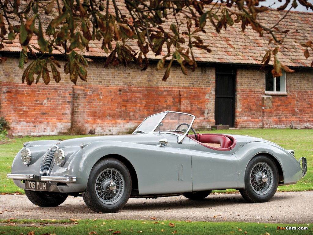 Pictures of Jaguar XK120 Roadster 1949–54 (1024 x 768)