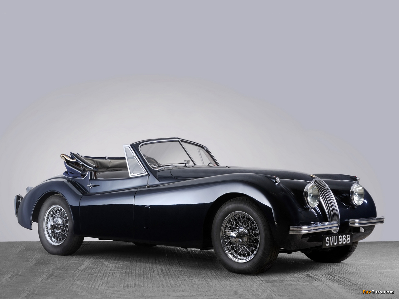 Pictures of Jaguar XK120 Drophead Coupe UK-spec 1953–54 (1280 x 960)