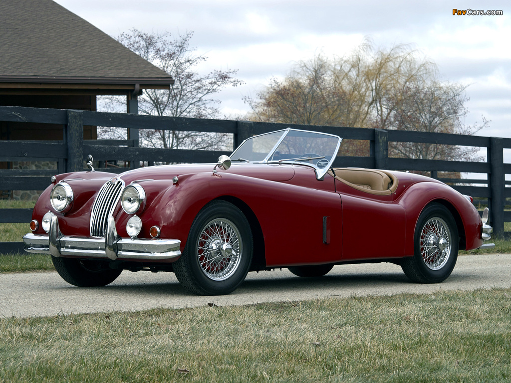 Pictures of Jaguar XK140 Roadster 1954–57 (1024 x 768)