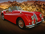 Pictures of Jaguar XK140 Roadster 1954–57