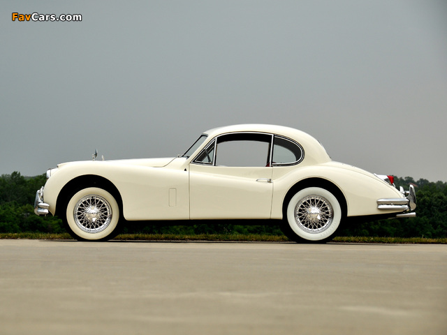Pictures of Jaguar XK140 Fixed Head Coupe 1954–57 (640 x 480)