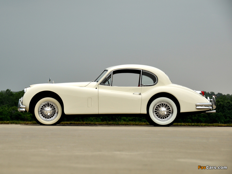 Pictures of Jaguar XK140 Fixed Head Coupe 1954–57 (800 x 600)