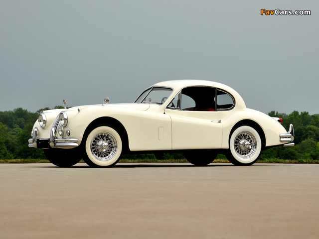Pictures of Jaguar XK140 Fixed Head Coupe 1954–57 (640 x 480)