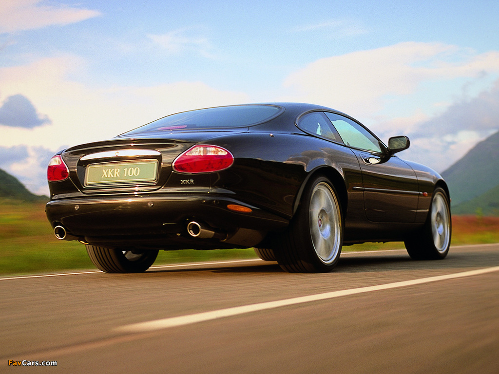 Pictures of Jaguar XKR 100 Coupe 2002 (1024 x 768)