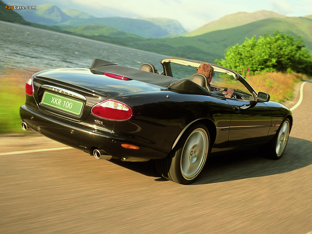 Pictures of Jaguar XKR 100 Convertible 2002 (1024 x 768)