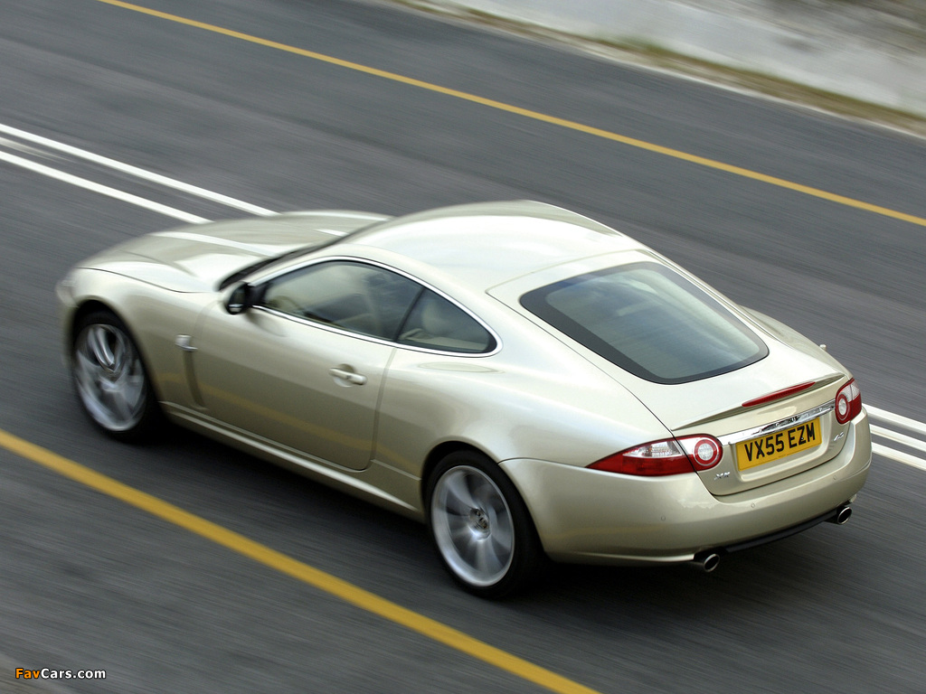 Pictures of Jaguar XK Coupe UK-spec 2006–09 (1024 x 768)