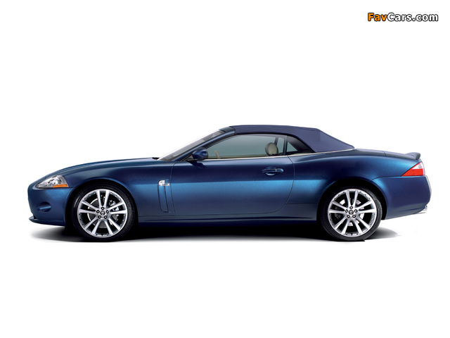 Pictures of Jaguar XK Convertible 2006–09 (640 x 480)